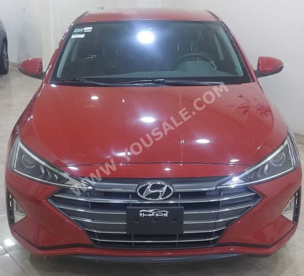 Hyundai  Elantra  2025  Sedan  Automatic  4 Cylinder  0 Km  FWD  Red  Gasoline