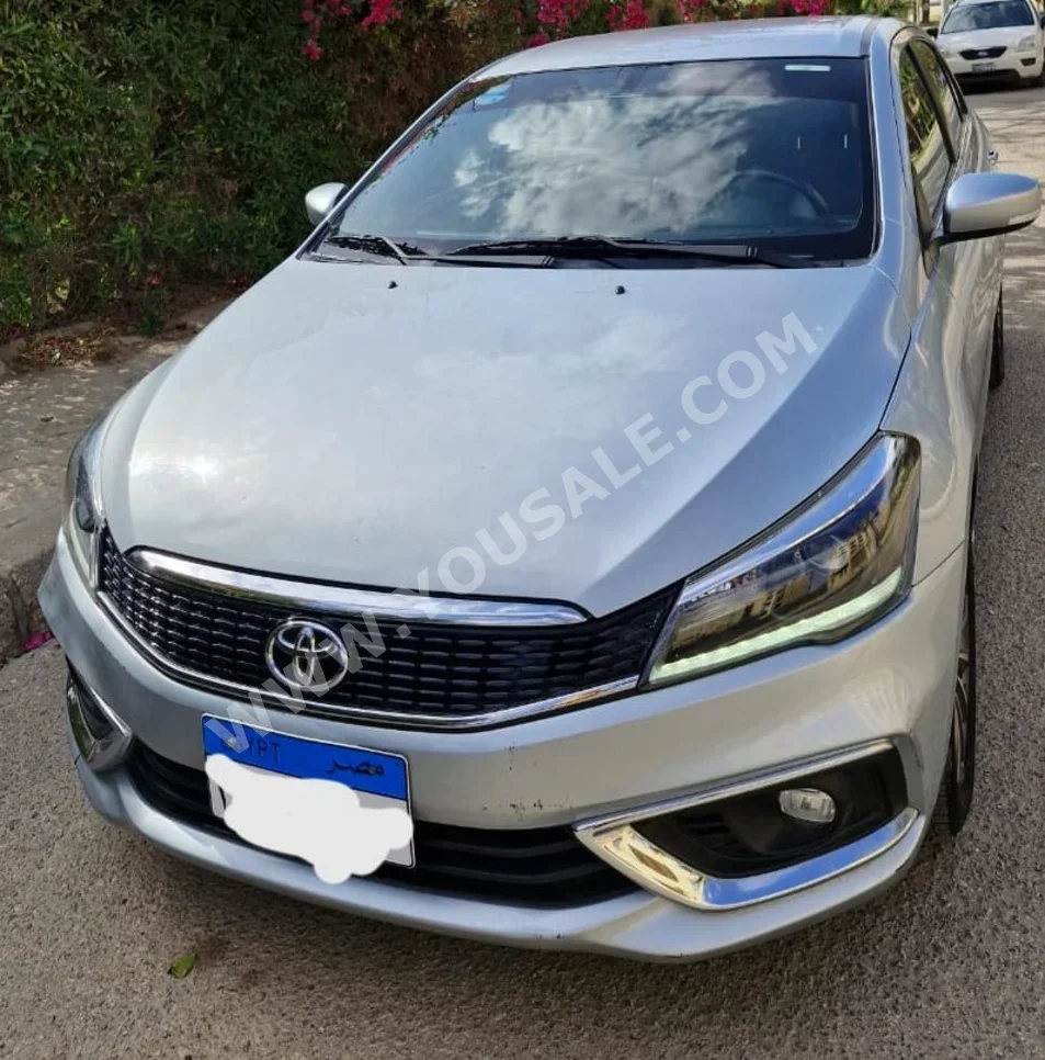 Toyota Belta 2022 - Sleek Silver Drive
