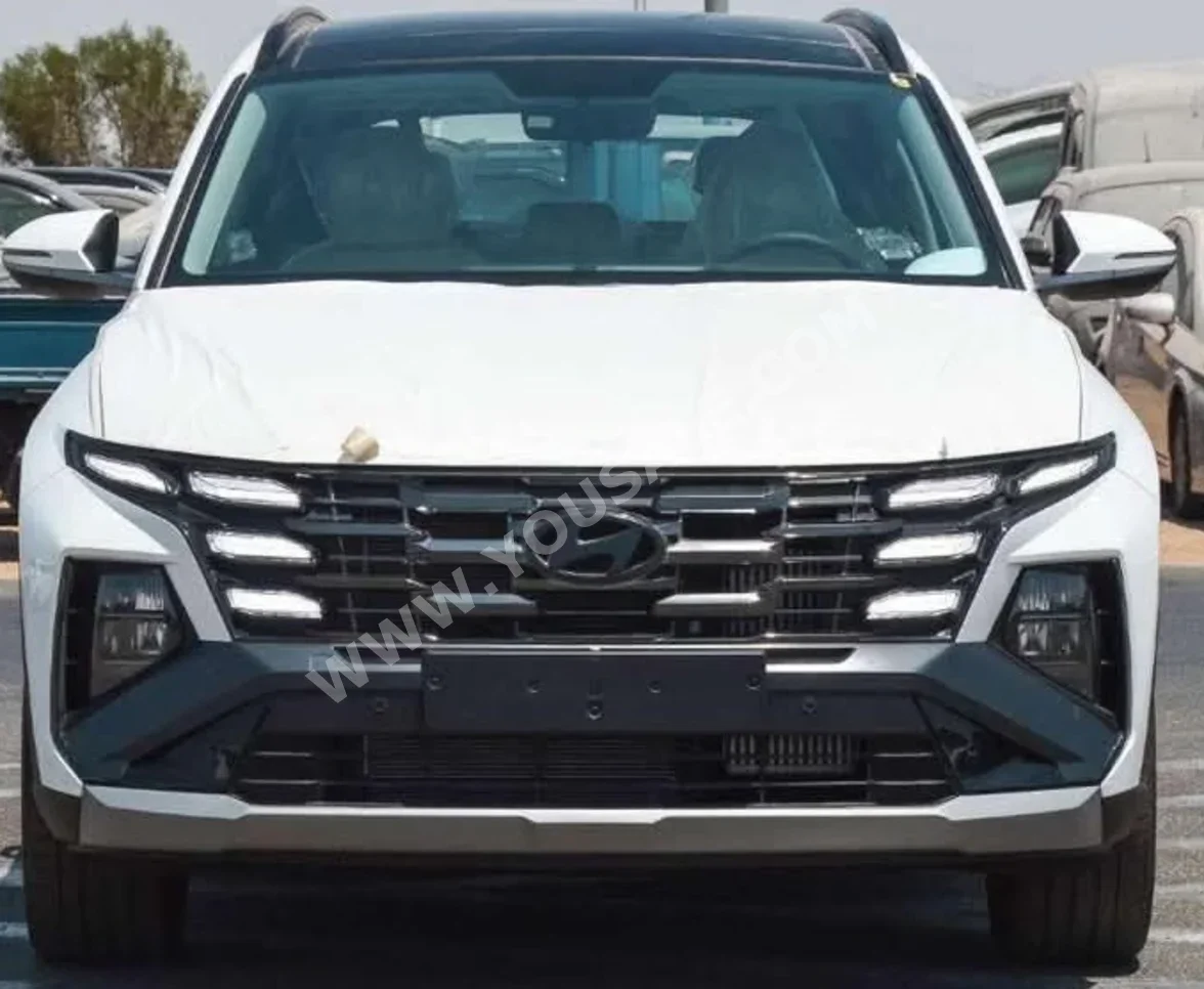 Hyundai  Tucson  2025  SUV  Automatic  4 Cylinder  0 Km  FWD  White  Gasoline