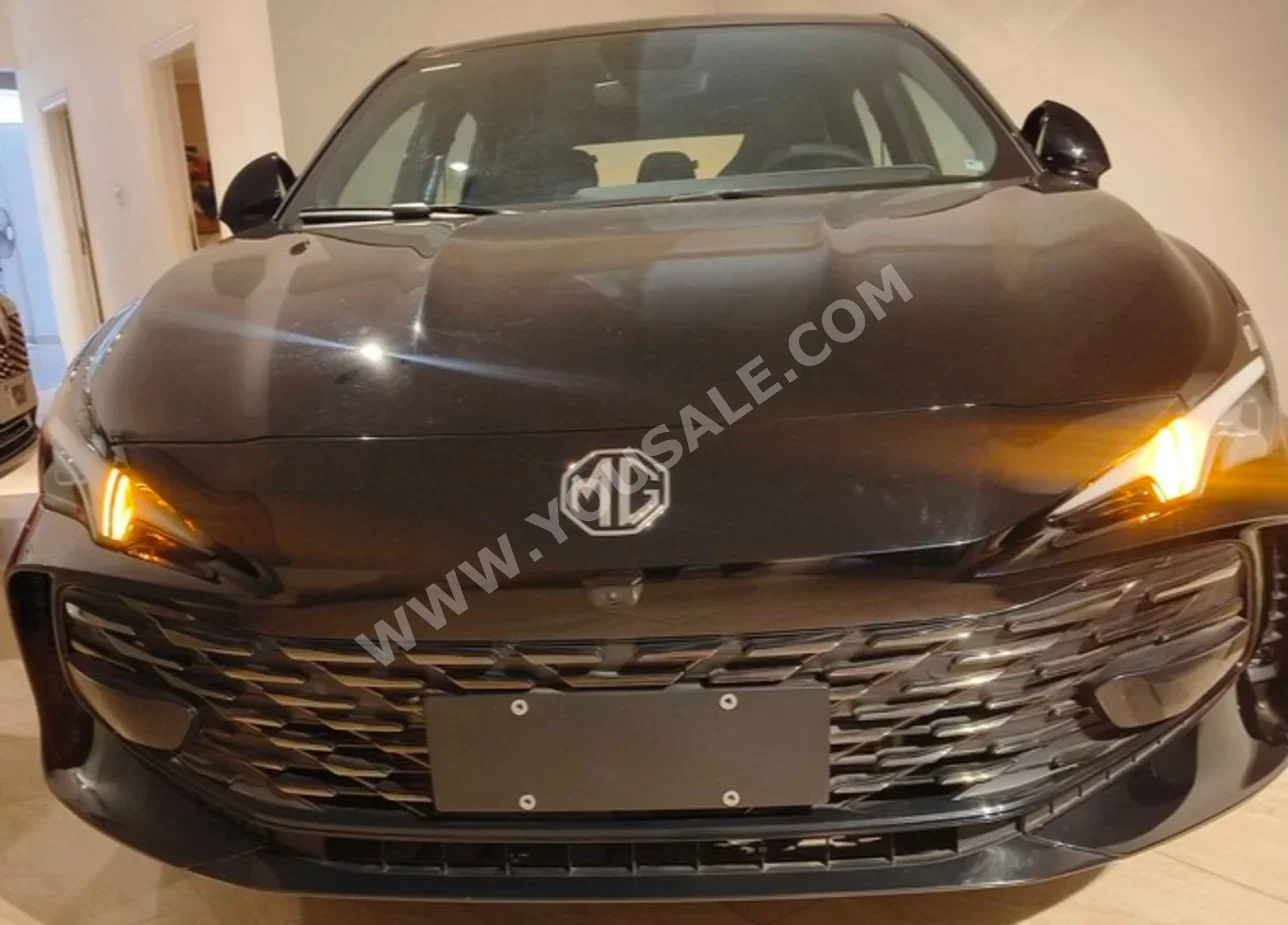 MG  2025  Sedan  Automatic  4 Cylinder  0 Km  FWD  Black  Gasoline