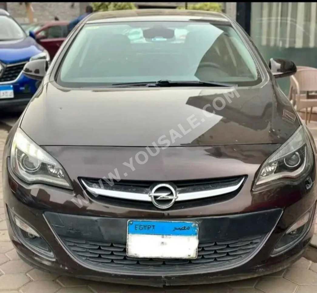 Opel  Astra  2017  Sedan  Automatic  4 Cylinder  140,000 Km  FWD  Brown  Gasoline