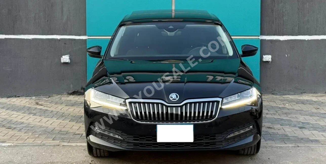 Skoda  Superb  2024  Sedan  Automatic  4 Cylinder  53,000 Km  FWD  Black  Gasoline