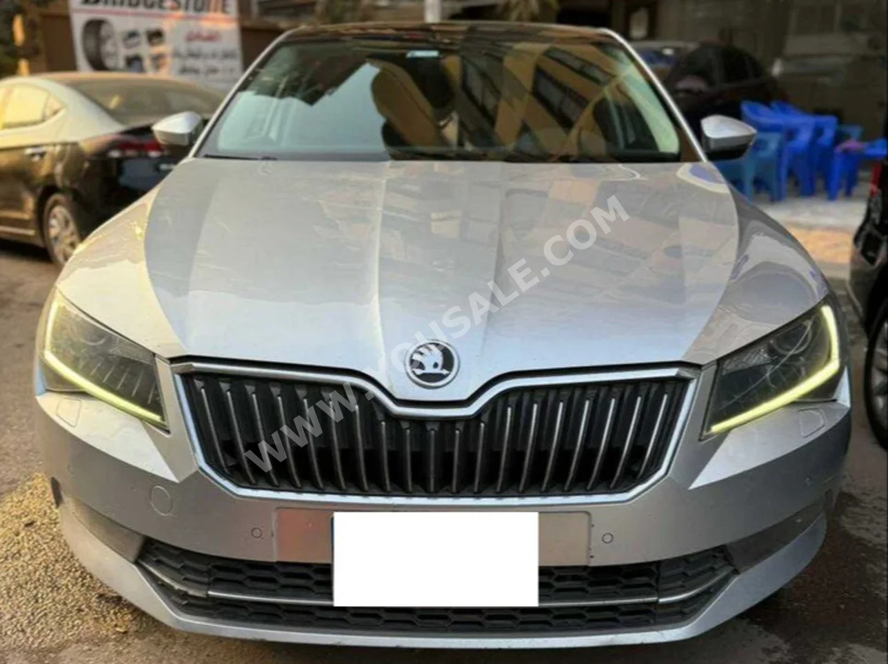 Skoda  Superb  2019  Sedan  SMG  4 Cylinder  55,000 Km  FWD  Silver  Gasoline