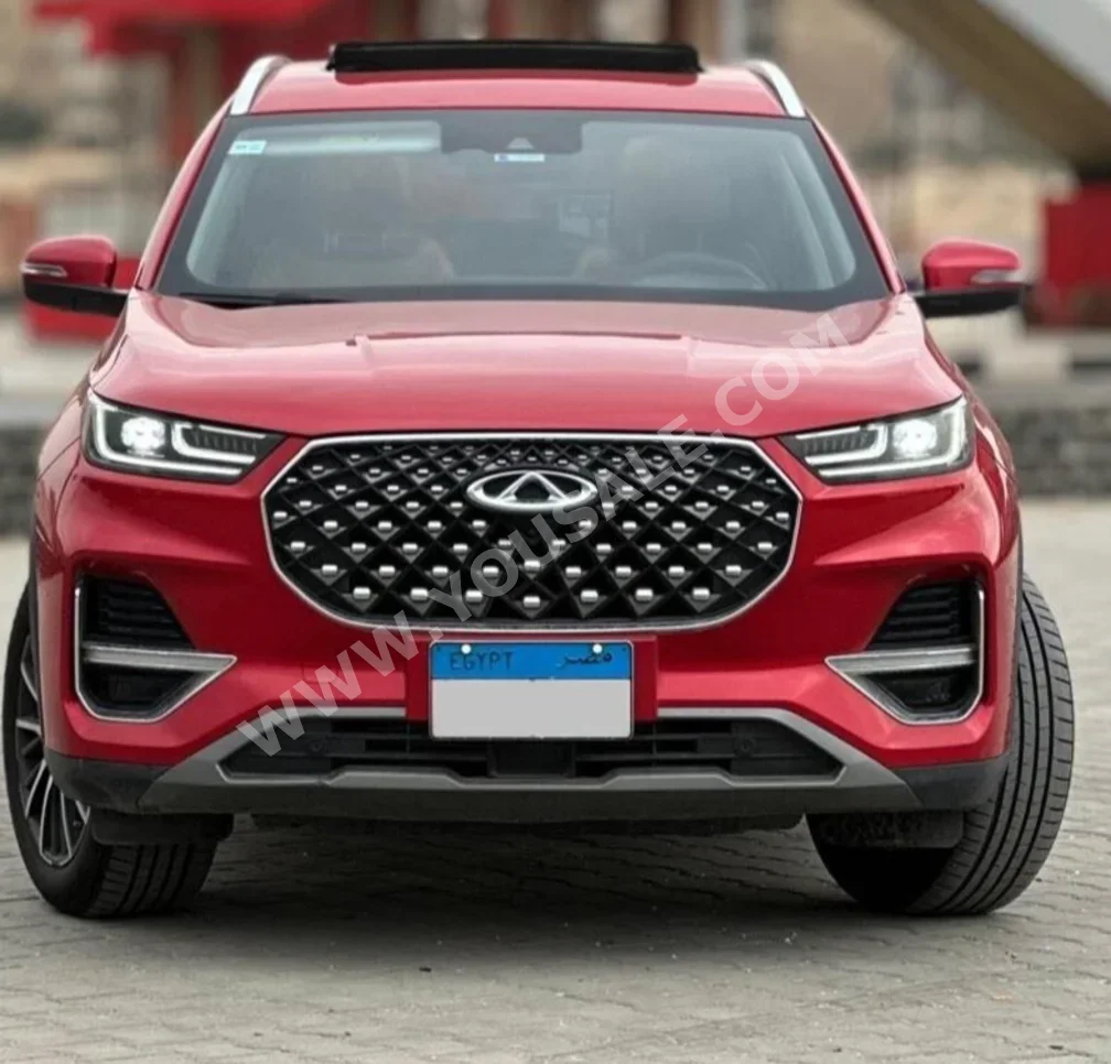 Chery  Tiggo  2022  SUV  Automatic  4 Cylinder  50,000 Km  FWD  Red  Gasoline