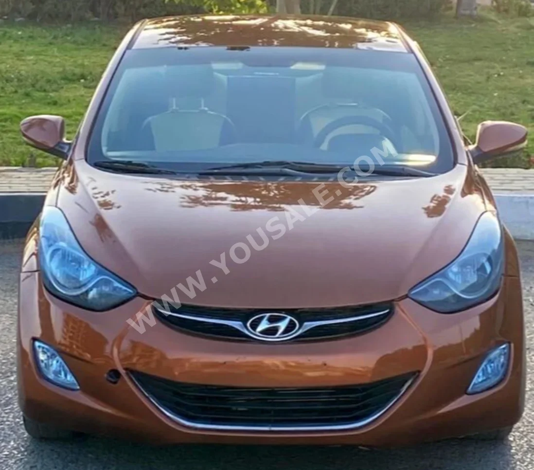 Hyundai  Elantra  2012  Sedan  Steptronic  4 Cylinder  148,000 Km  FWD  Copper  Gasoline