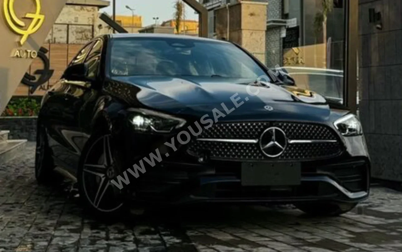 Mercedes-Benz  C-Class  180  2025  Sedan  Automatic  4 Cylinder  0 Km  RWD  Black  Gasoline