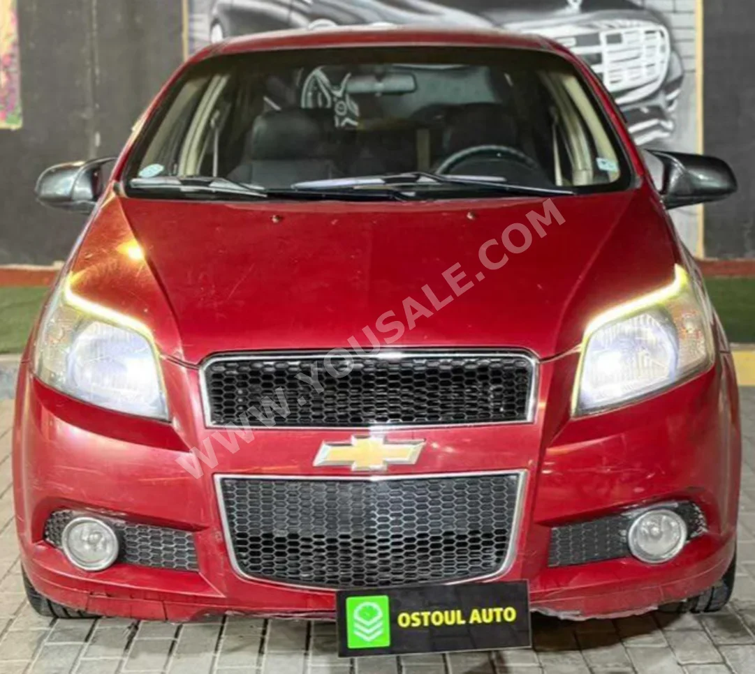 Chevrolet  Aveo  2020  Sedan  Automatic  4 Cylinder  108,000 Km  FWD  Red  Gasoline