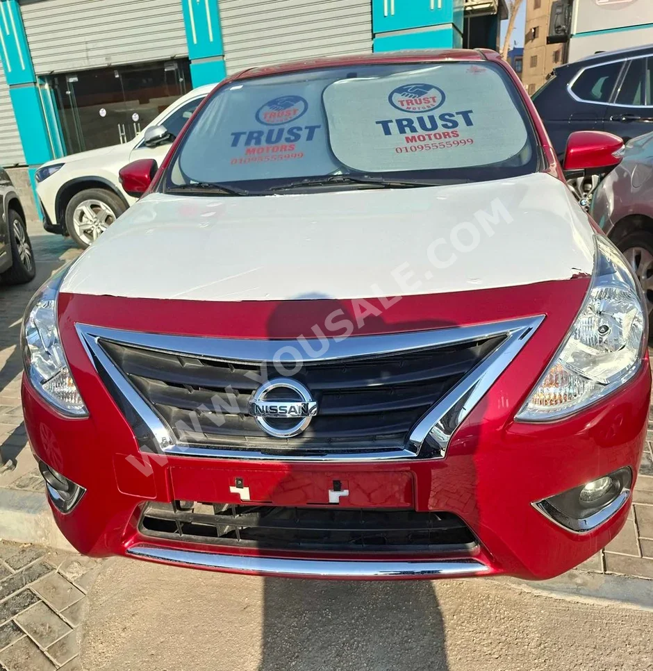 Nissan  Sunny  2025  Sedan  Automatic  4 Cylinder  0 Km  FWD  Red  Gasoline