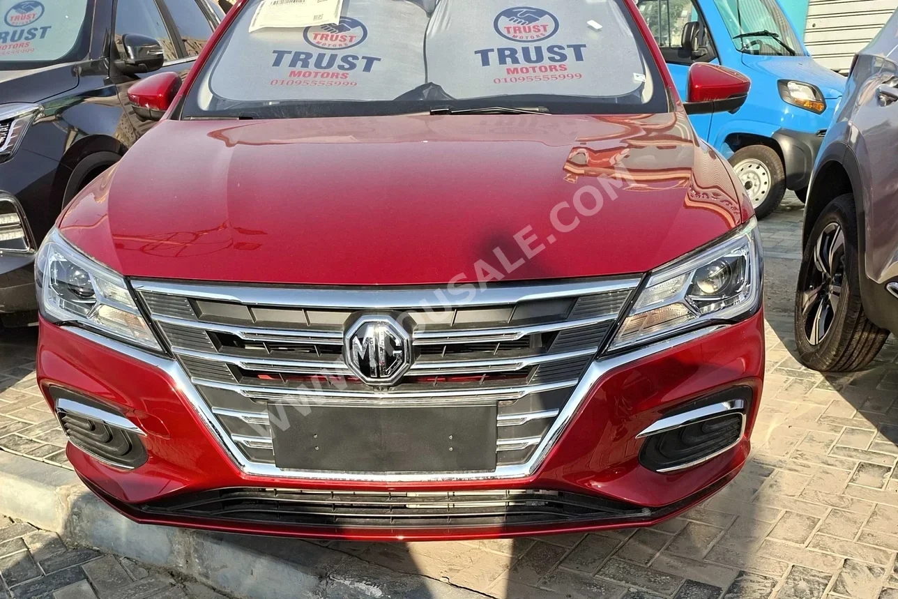 MG  MG5  2025  Sedan  Automatic  0 Cylinder  0 Km  FWD  Red  Gasoline