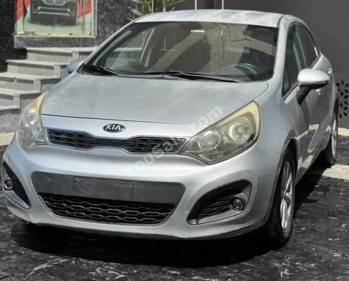 Kia Rio 2014 Hatchback Automatic 4 Cylinder 180,000 Km FWD Silver Gasoline