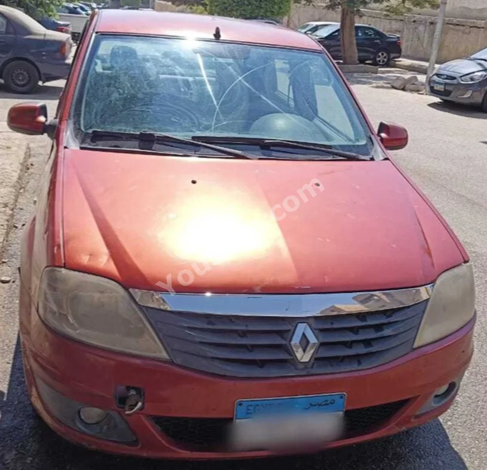 Renault  Logan  2014  Sedan  Manual  4 Cylinder  171,000 Km  FWD  Red  Gasoline