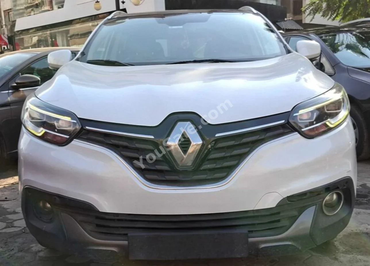 Renault  KADJAR  2018  SUV  Automatic  4 Cylinder  185,000 Km  FWD  White  Gasoline