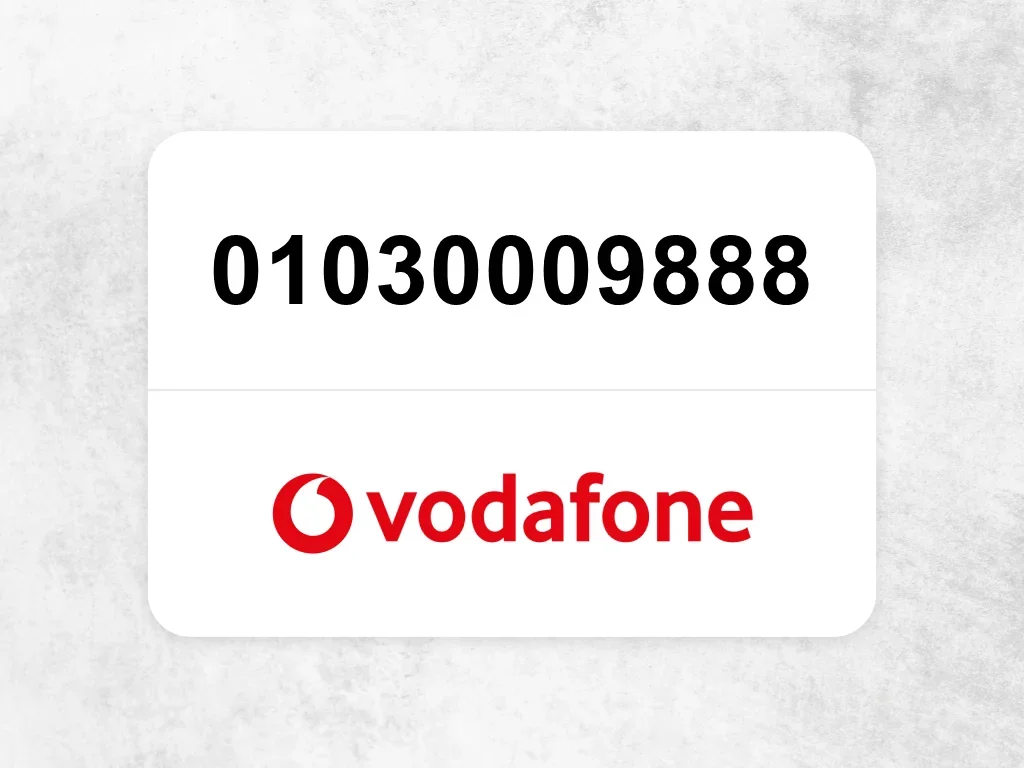 فودافون  01030009888