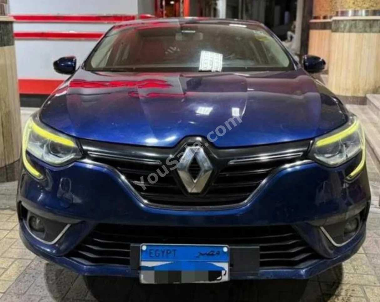 Renault  Megane  2018  Sedan  Automatic  4 Cylinder  135,000 Km  FWD  Blue  Gasoline