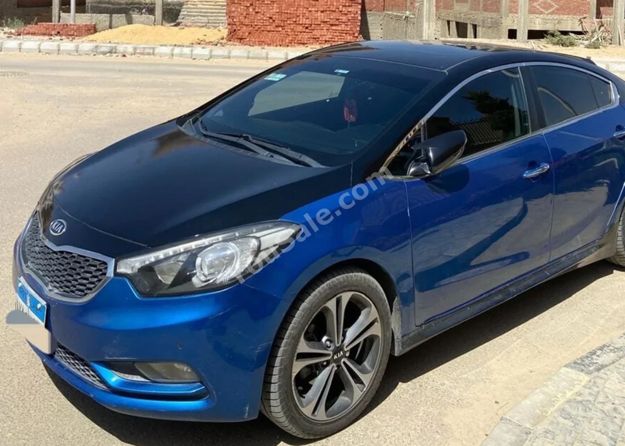 كيا  سيراتو  2015  سيدان  اوتوماتيك  4 سلندر  170,000 كم  دفع أمامي  ازرق  بنزين