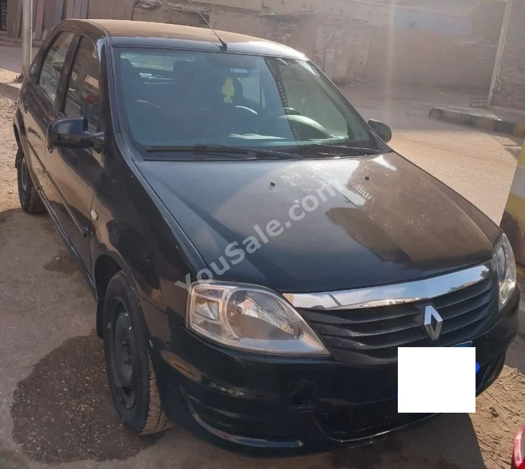 Renault  Logan  2010  Sedan  Manual  4 Cylinder  195,000 Km  RWD  Black  Gasoline