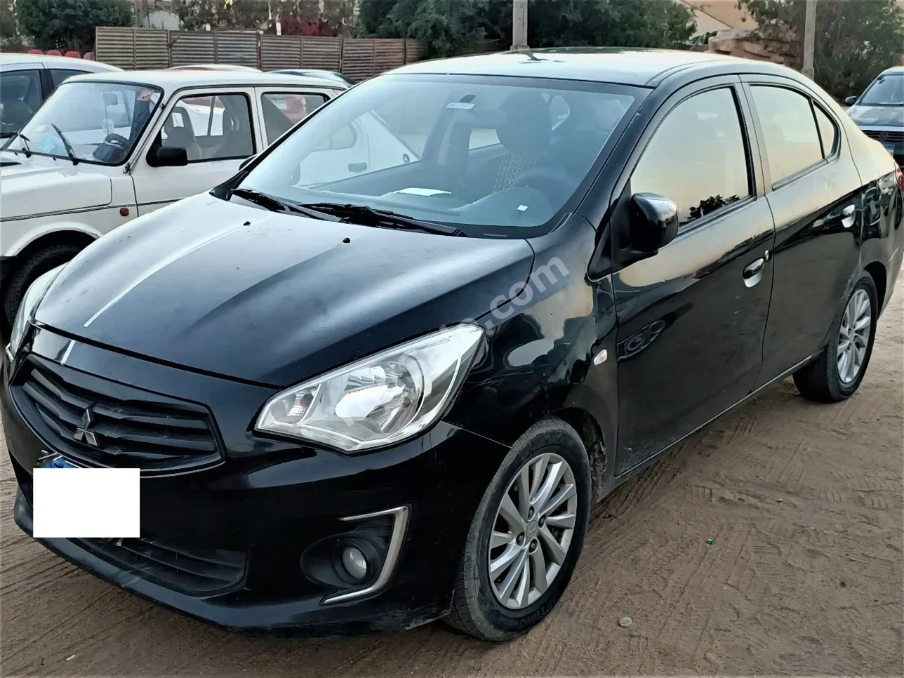 Mitsubishi  Attrage  2015  Sedan  Automatic  3 Cylinder  240,000 Km  FWD  Black  Gasoline