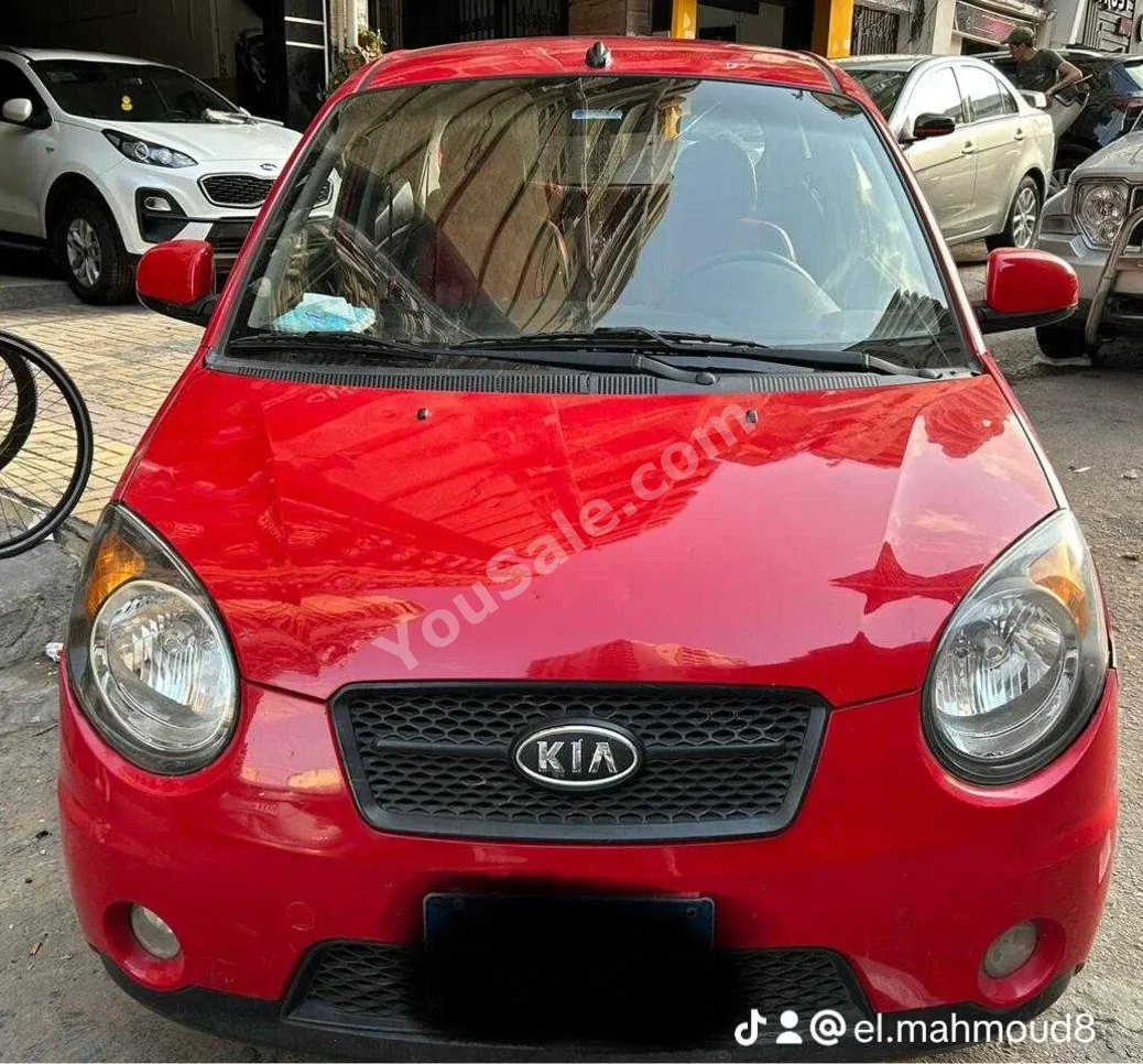 Kia  Picanto  2011  Hatchback  Automatic  4 Cylinder  110,000 Km  FWD  Red  Gasoline