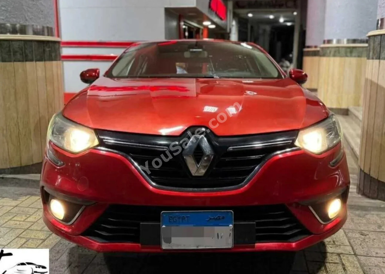 Renault Megane 2017 Hatchback Automatic 4 Cylinder 140,000 Km FWD Red Gasoline