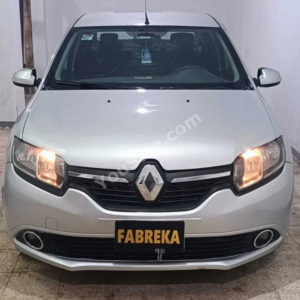 Renault  Logan  2016  Sedan  Automatic  4 Cylinder  116,000 Km  FWD  Silver  Gasoline