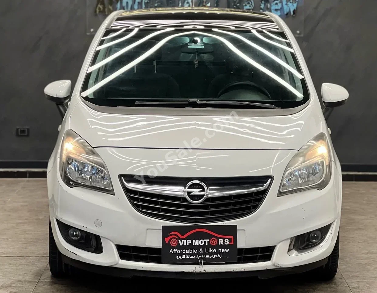 Opel  Meriva  2016  Sedan  Automatic  4 Cylinder  155,000 Km  FWD  White  Gasoline