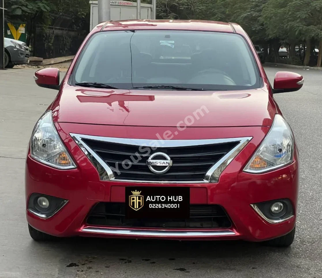 Nissan Sunny 2022 Sedan Automatic 4 Cylinder 100,000 Km FWD Red Gasoline