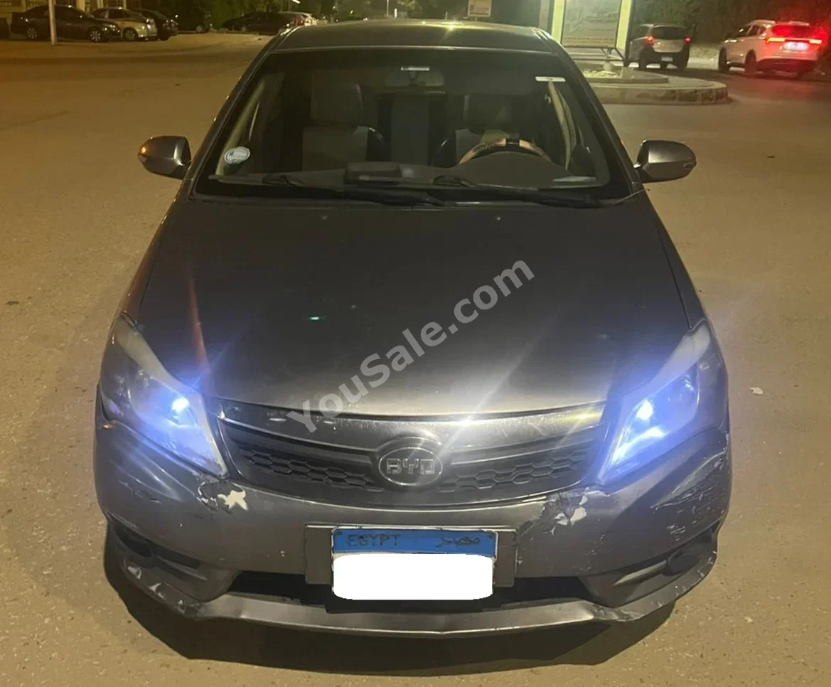 BYD  F3  2018  Sedan  Manual  4 Cylinder  450,000 Km  FWD  Gray  Gasoline