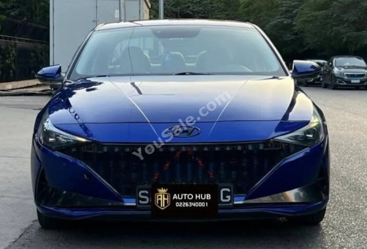 Hyundai  CN7  2021  Sedan  Automatic  4 Cylinder  65,000 Km  FWD  Blue  Gasoline