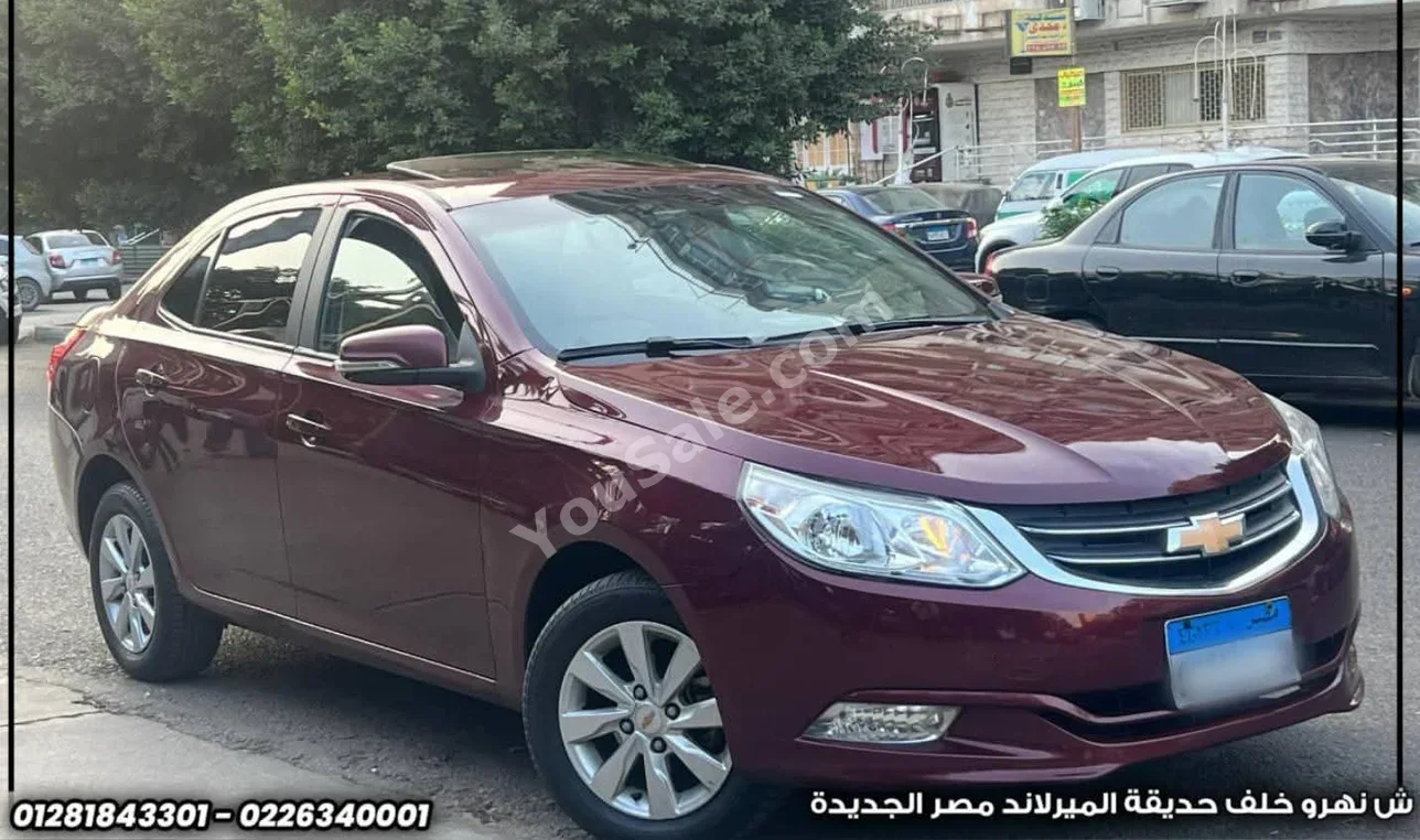 شفروليه  اوبترا  2022  سيدان  اوتوماتيك  4 سلندر  130,000 كم  دفع أمامي  أحمر  بنزين