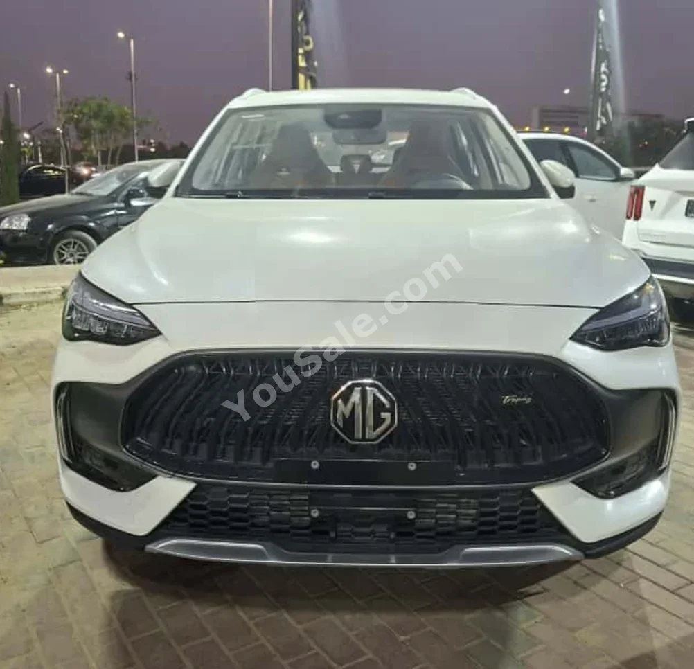 ام جي  اتش اس  2025  اس يو في  اوتوماتيك  4 سلندر  0 كم  دفع أمامي  أبيض  بنزين