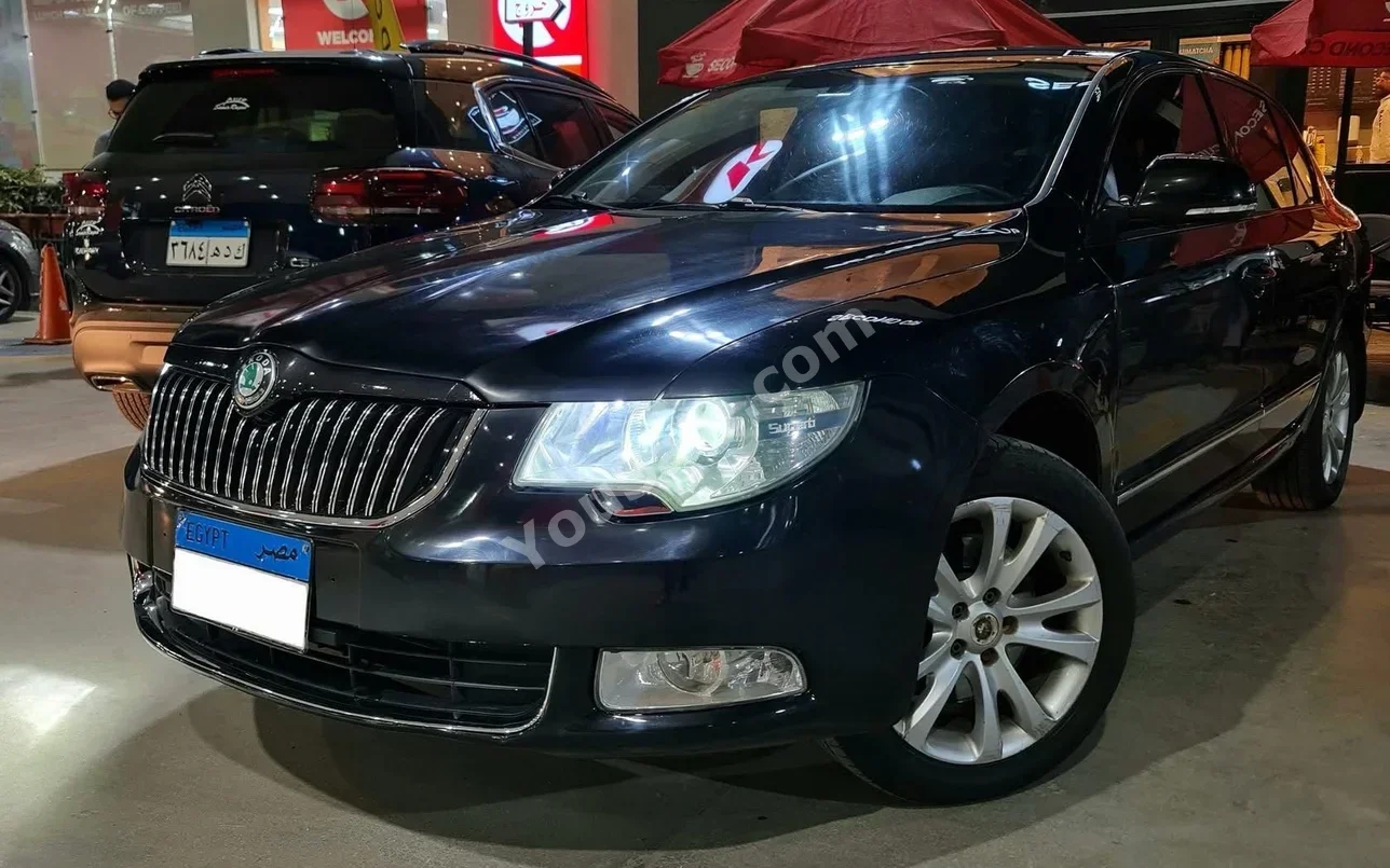 Skoda  Superb  2012  Limousine  Manual  4 Cylinder  290,000 Km  FWD  Black  Gasoline