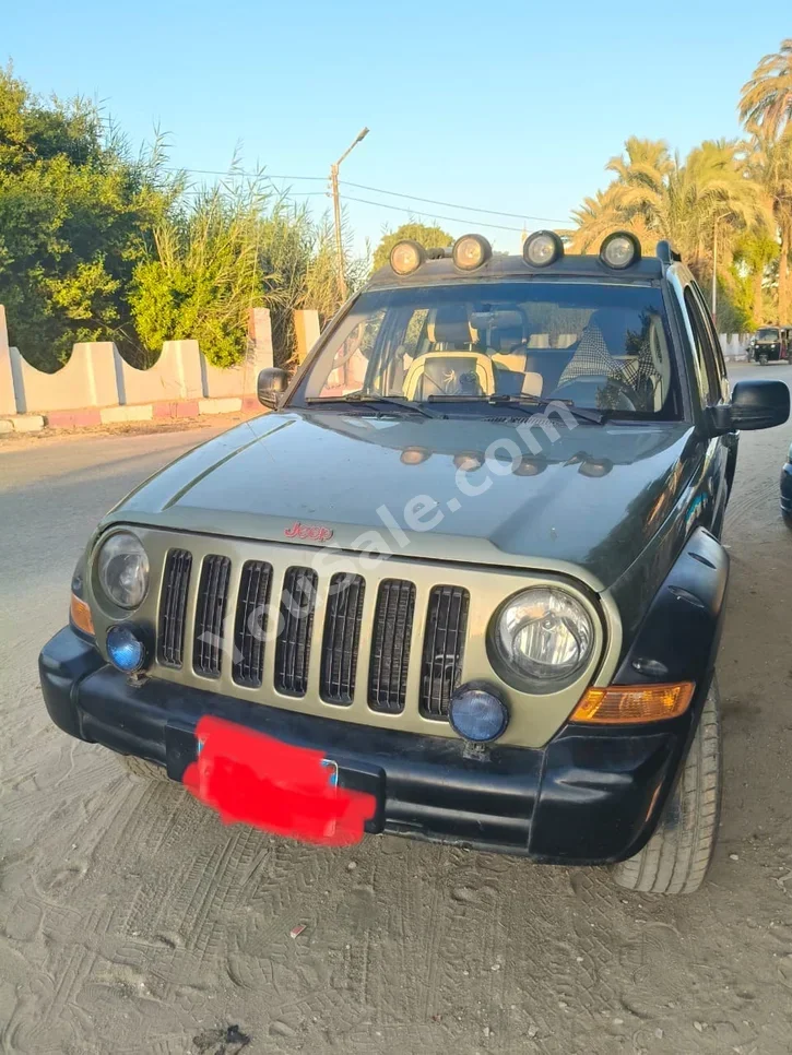 جييب ليبرتي 2005 اس يو في اوتوماتيك 6 سلندر 298,000 كم دفع رباعي فضي بنزين