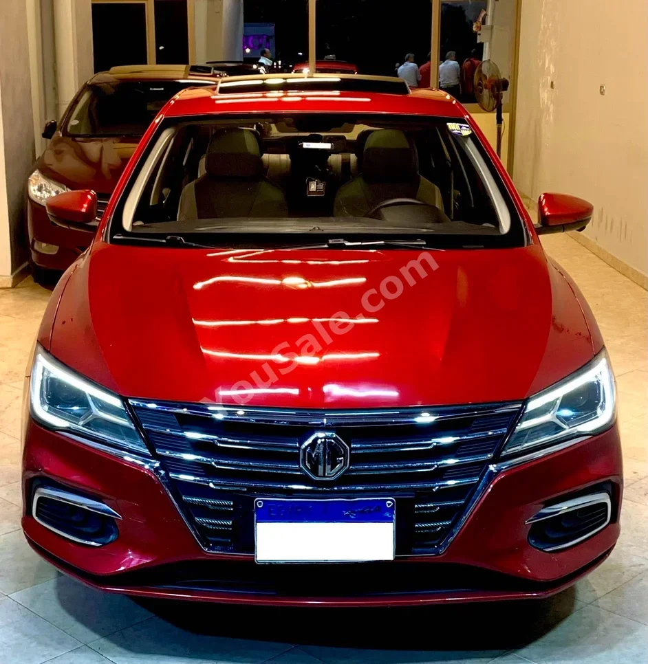 ام جي  ام جي 5  2020  سيدان  اوتوماتيك  4 سلندر  85,000 كم  دفع أمامي  أحمر  بنزين