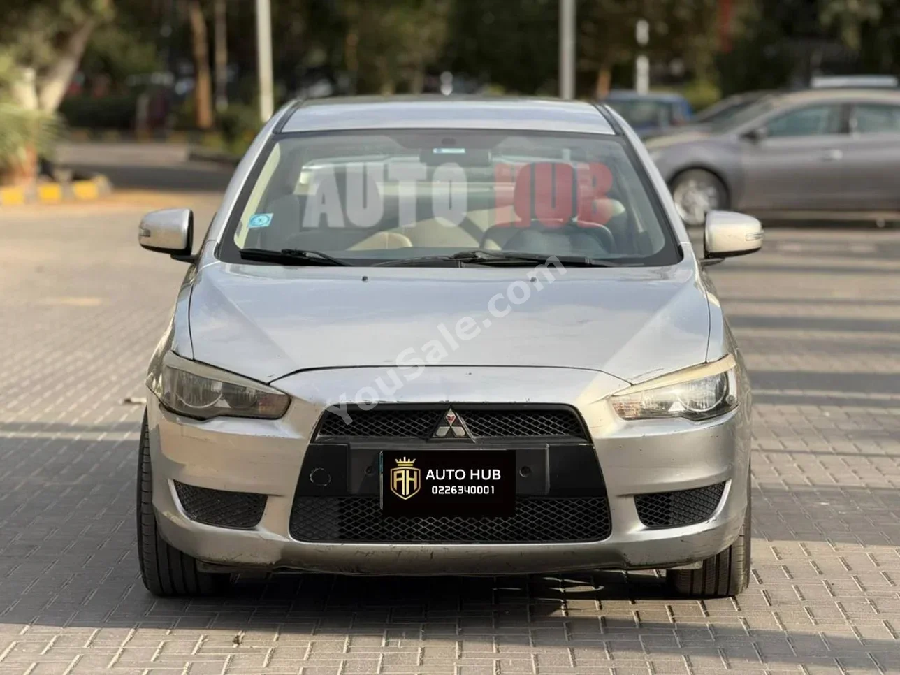 Mitsubishi Lancer 2015 Sedan Automatic 4 Cylinder 80,000 Km FWD Silver Gasoline