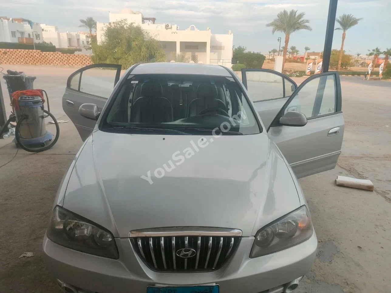 هيونداي النترا 2003 سيدان اوتوماتيك 233,000 كم دفع أمامي رصاصي بنزين