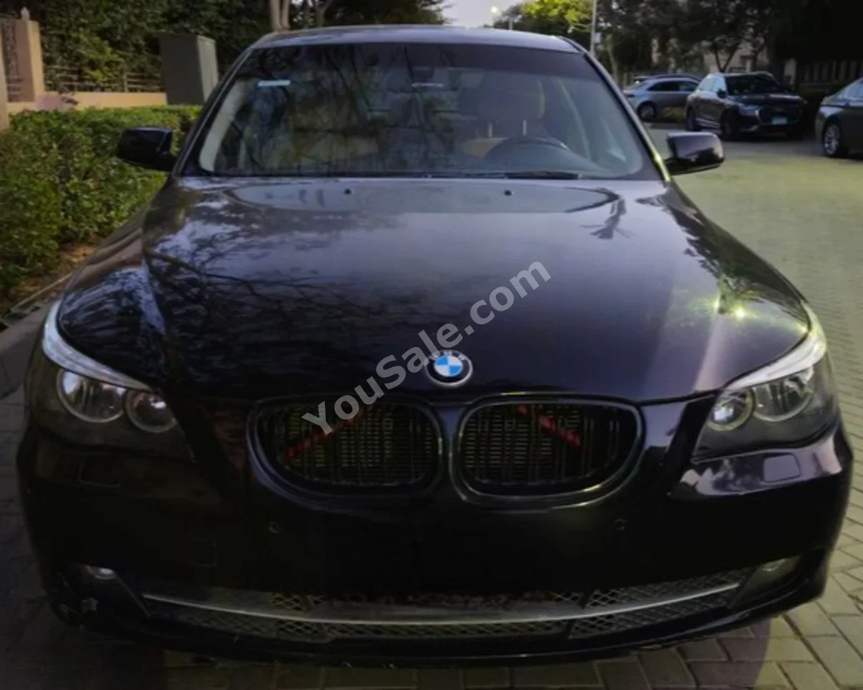 بي ام دبليو  الفئة - الخامسة  523i  2010  سيدان  اوتوماتيك  4 سلندر  250,000 كم  دفع أمامي  أسود  بنزين