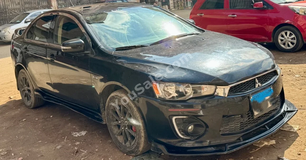 Mitsubishi Lancer 2017 Sedan Automatic 140,000 Km FWD Black matt Gasoline
