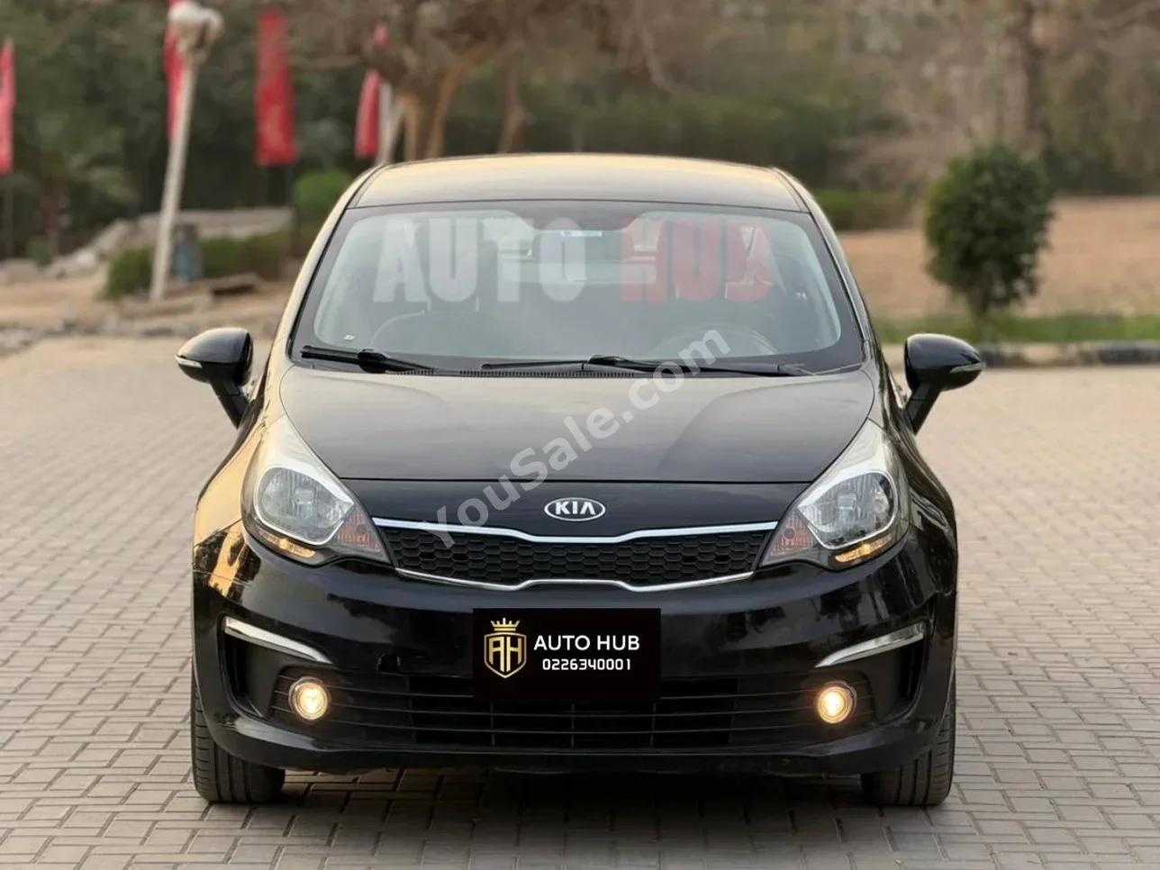 Kia  Rio  2017  Sedan  Automatic  4 Cylinder  120,000 Km  FWD  Black  Gasoline