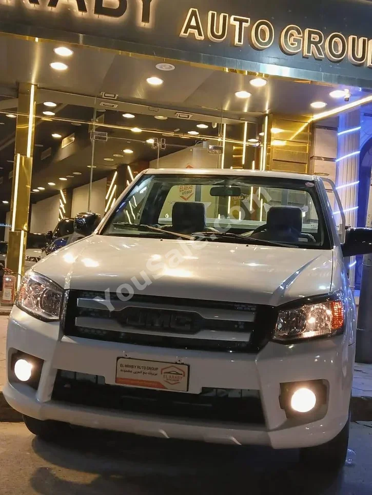 جيه ام سي  بيك اب  2026  عادي  0 كم  دفع خلفي  أبيض  ديزل