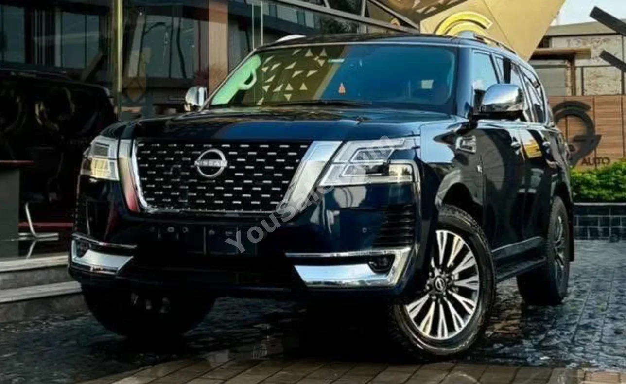 Nissan  Patrol  Platinum  2024  SUV  Automatic  10,000 Km  4WD  Black  Gasoline