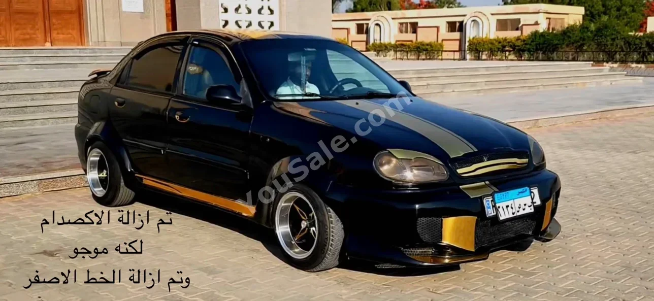 Daewoo Lanos 2007 Sedan Manual 4 Cylinder 325,000 Km FWD Black Gasoline