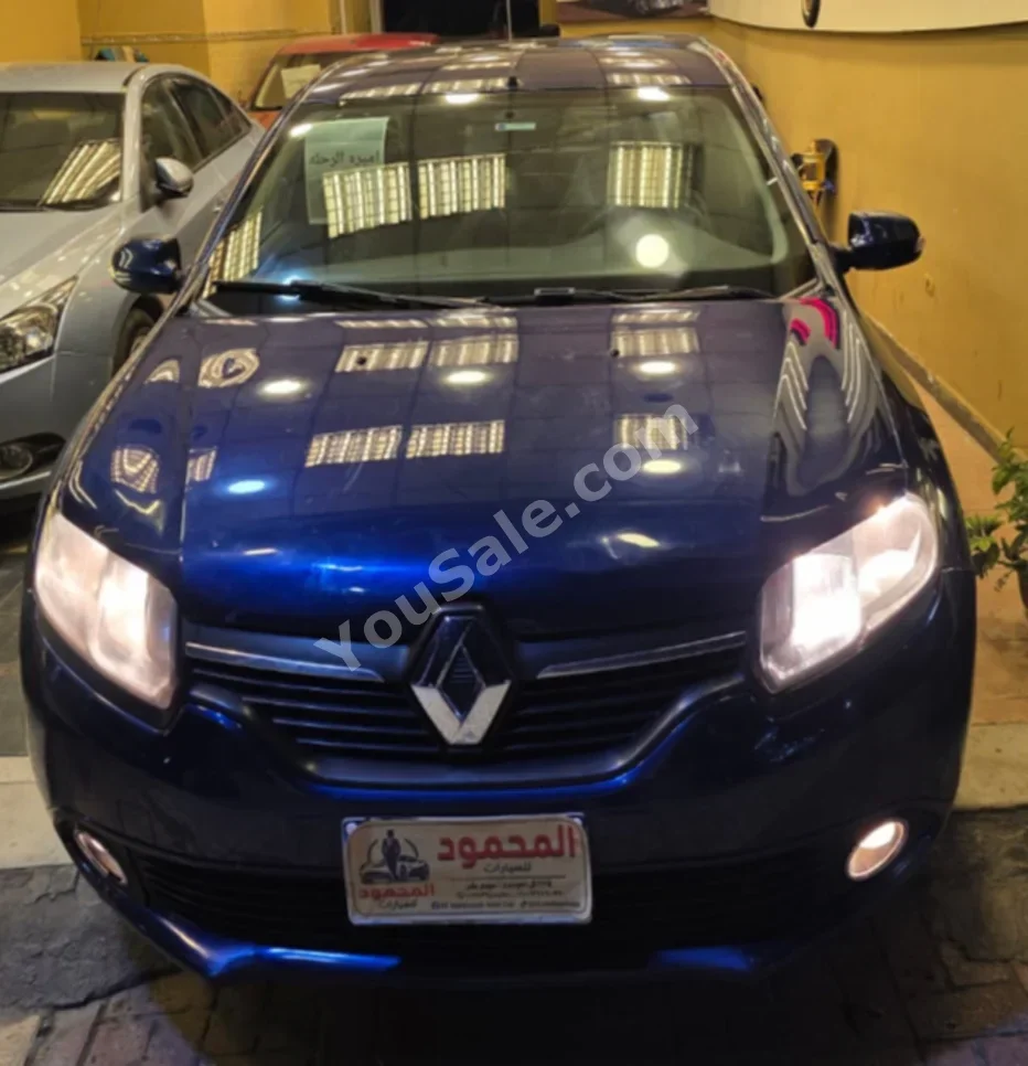 رينو  لوغان  2016  اوتوماتيك  90,000 كم  أزرق غامق  بنزين