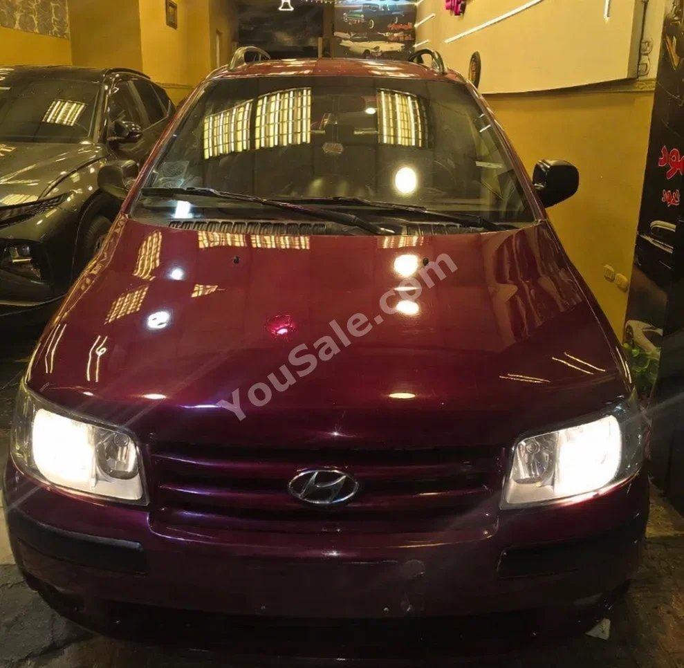 هيونداي  ماتريكس  2008  اوتوماتيك  300,000 كم  أحمر غامق  بنزين