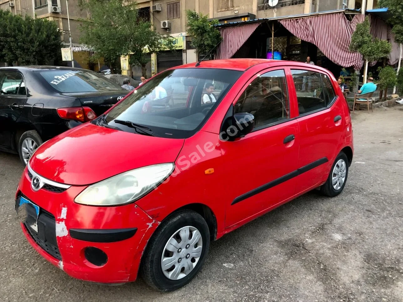 Hyundai  I  10  2011  Hatchback  Automatic  146,000 Km  FWD  Red  Gasoline