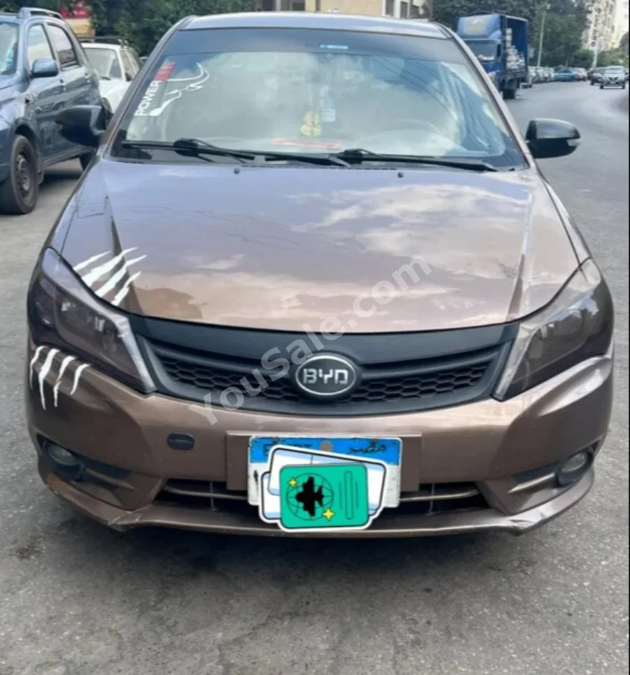 BYD  F3  2018  Sedan  Manual  4 Cylinder  40,000 Km  FWD  Brown  Gasoline
