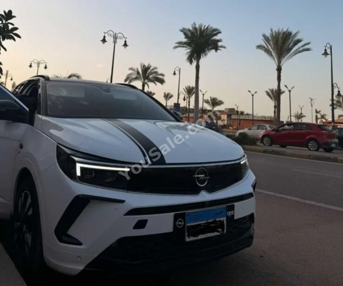 Opel GrandLand 2024 SUV Automatic 4 Cylinder 23,000 Km FWD White Gasoline