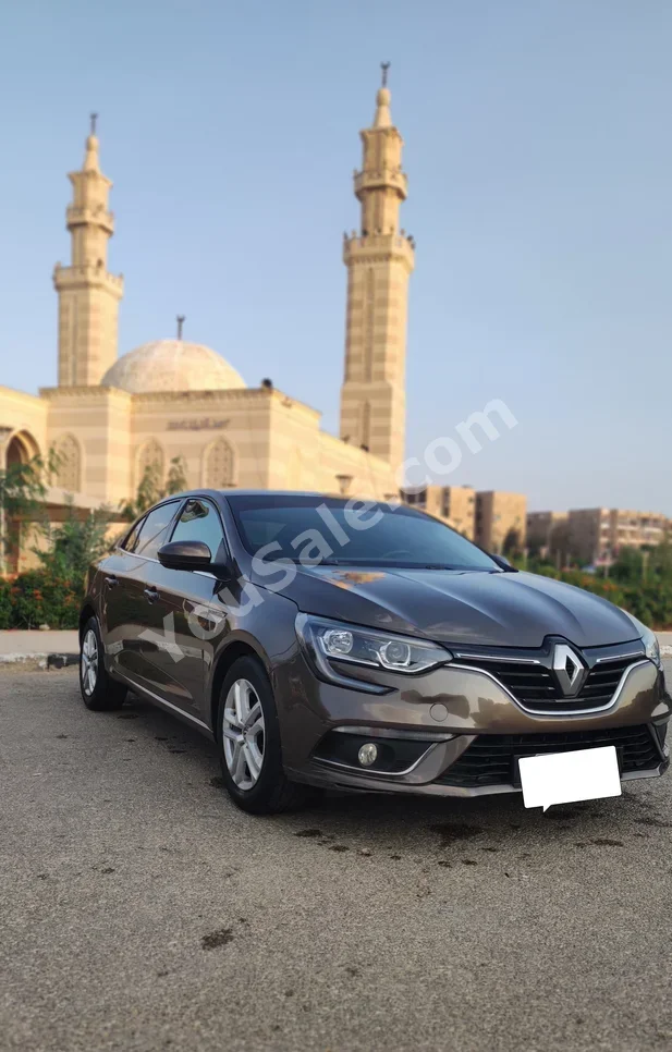 Renault  Megane  2019  Sedan  Steptronic  4 Cylinder  104,000 Km  Brown  Gasoline