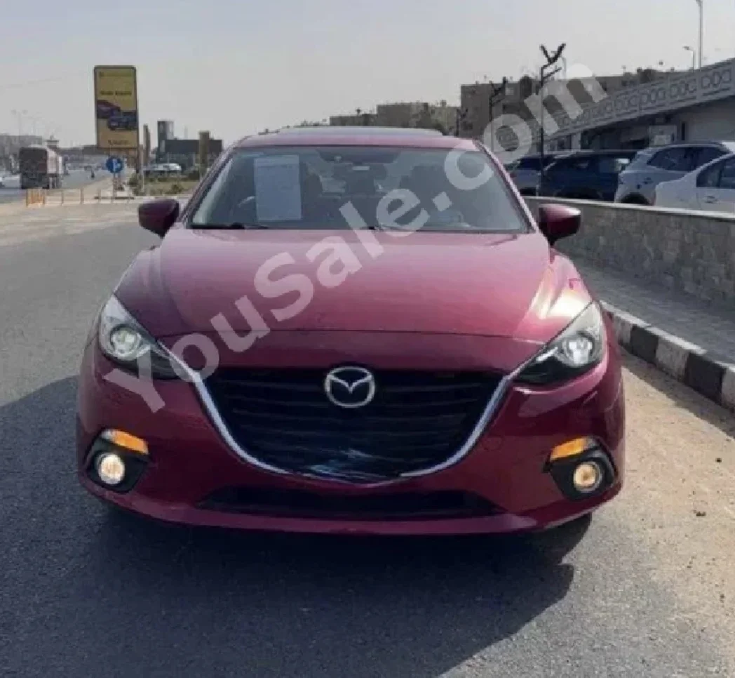 مازدا  مازدا 3  2017  اوتوماتيك  190,000 كم  أحمر  بنزين