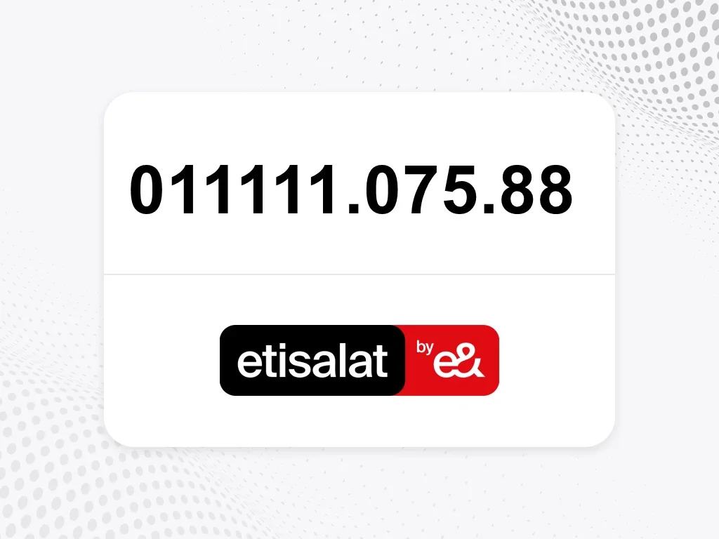 etisalat  011111.075.88