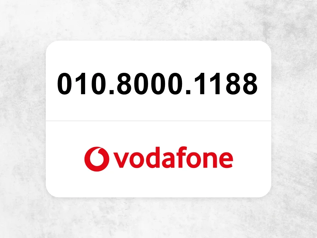 Vodafone  010.8000.1188